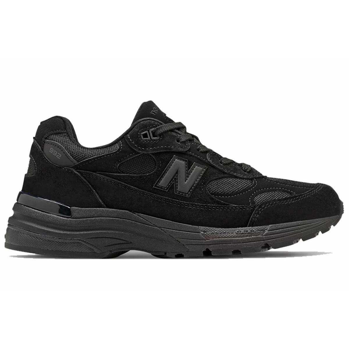 Balance 992 Made in Usa M992EA Men`s Black Casual Running Shoes