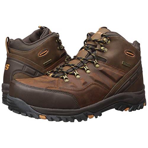 skechers men's relment pelmo chukka waterproof boot