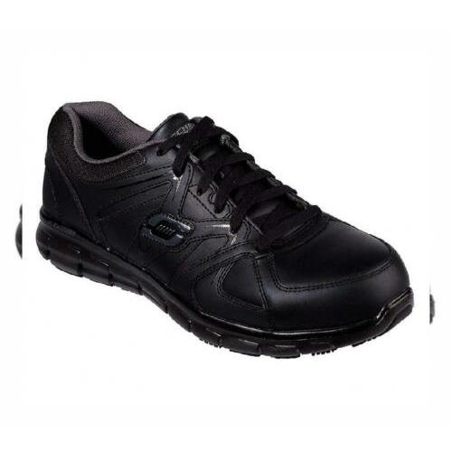 skechers for work men's synergy ekron alloy toe shoe