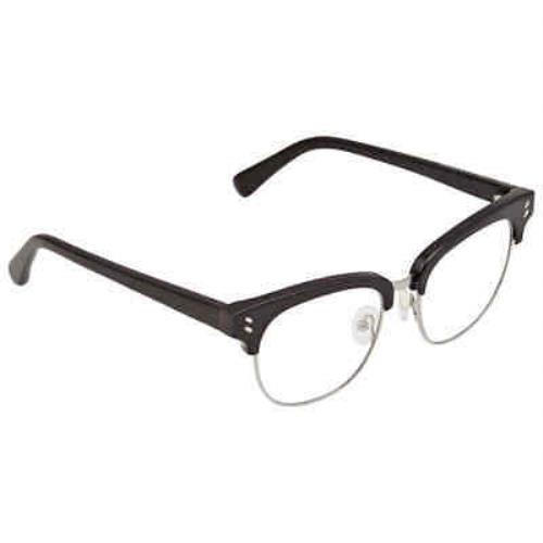 Stella Mccartney Clear Demo Lens Round Eyeglasses SC0073O 001 49 SC0073O 001 49