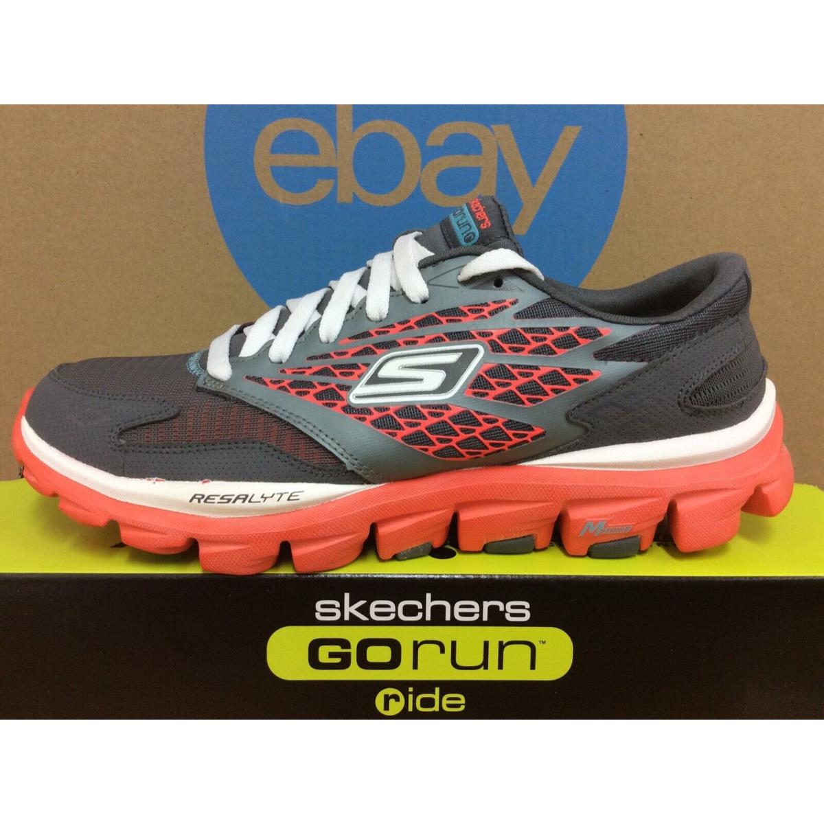 Skechers shoes Run Ride - Charcoal Coral 6