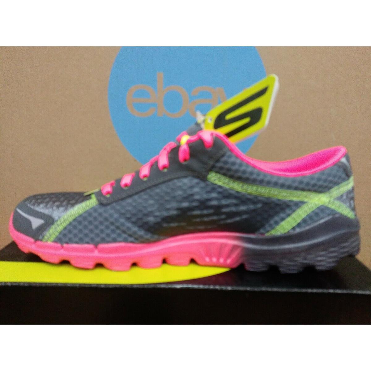 Skechers shoes Run Supreme - Charcoal Hot Pink 6