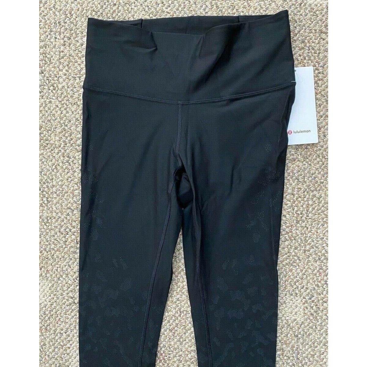 Lululemon Womens Mapped Out HR Tight 28 Camo Black Size 10
