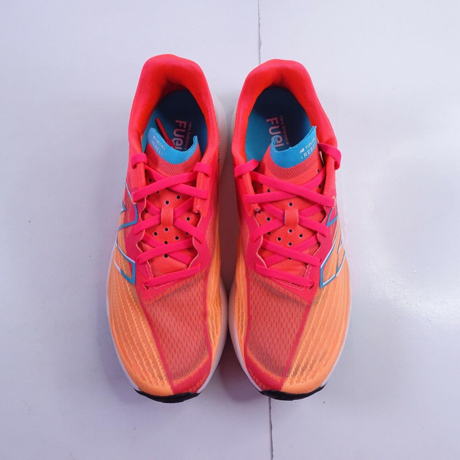 New Balance shoes FuelCell Rebel - Orange , Citrus Punch/Vivid Coral Manufacturer 3