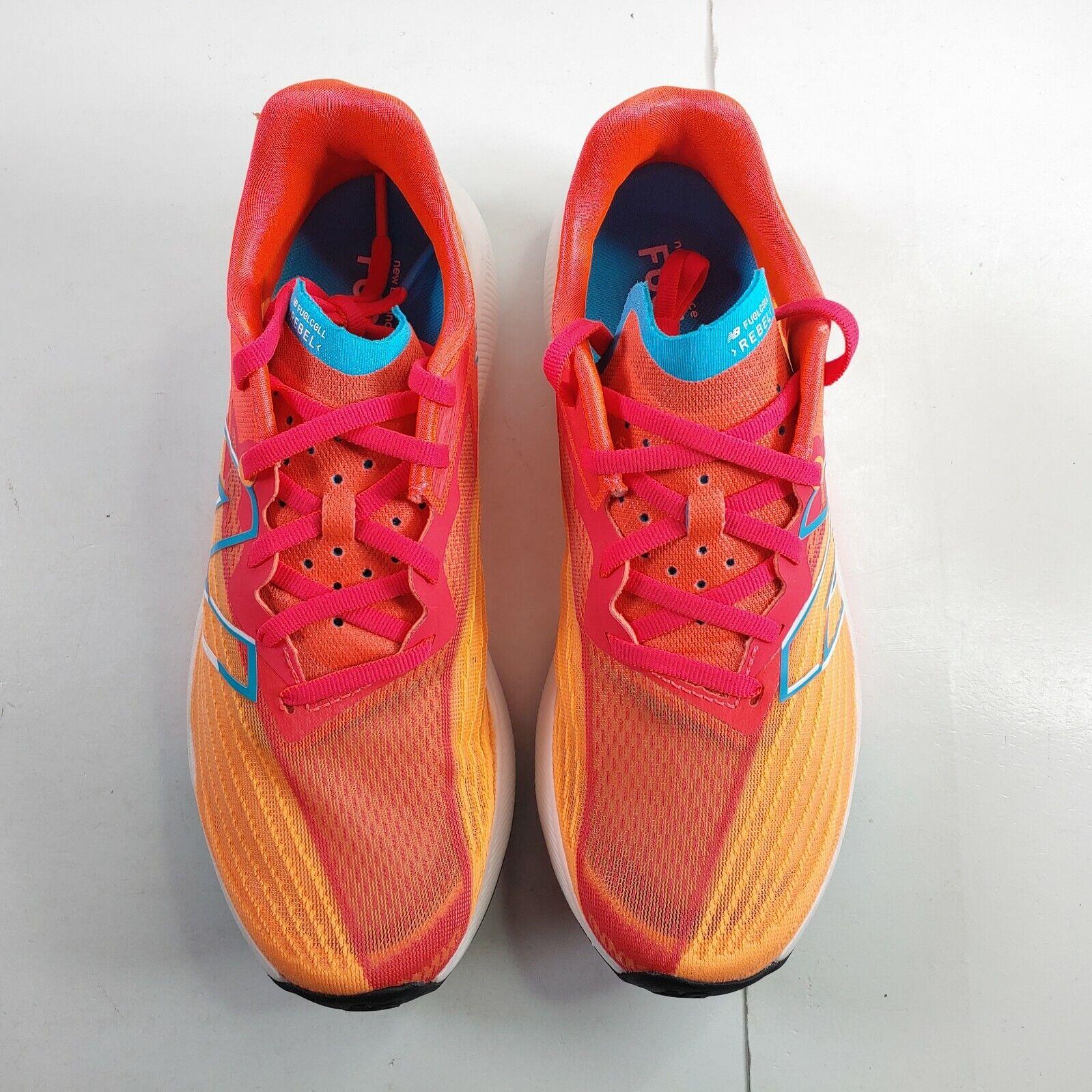 New Balance shoes FuelCell Rebel - Orange , Citrus Punch/Vivid Coral Manufacturer 6