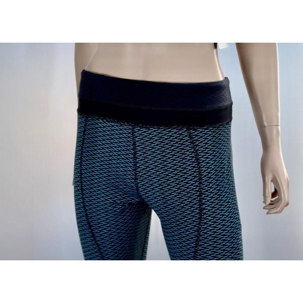 Lululemon Inspire Tight II Pant Indian Ocean Teal/blk Luxtreme Rare Sz 12