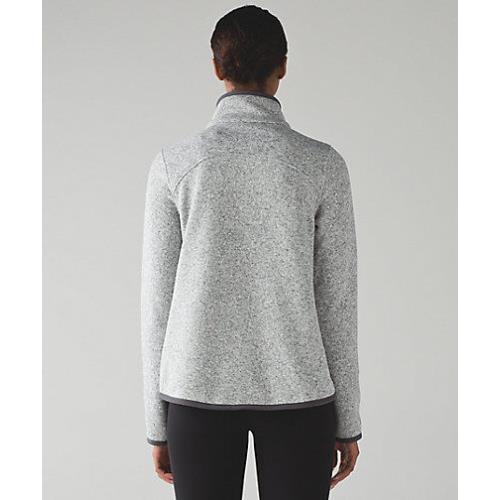 lululemon its fleecing cold zip up