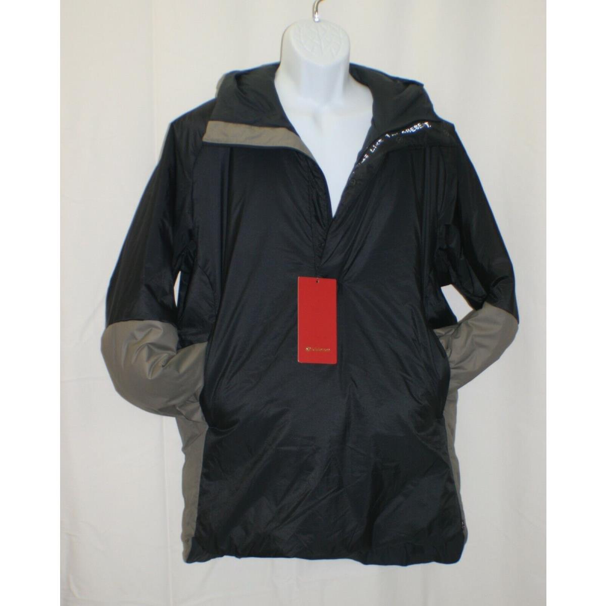 Lululemon Initiation Pullover Jacket Coat Black Mens Sz XL Obsi/cbnd