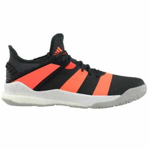 Adidas EH0843 Stabil X Volleyball Mens Volleyball Sneakers Shoes Casual - Black,Orange