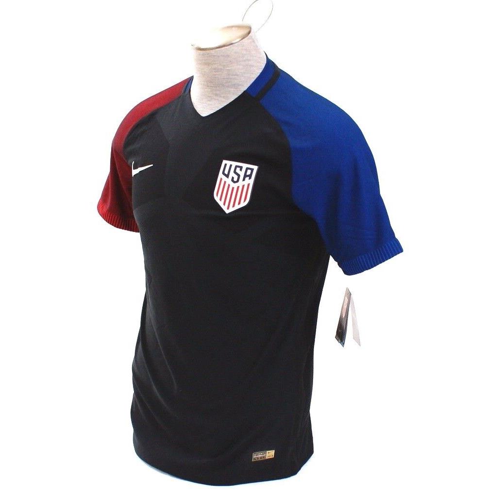 Nike Usa Away Match Jersey Short Sleeve Soccer Jersey Men`s