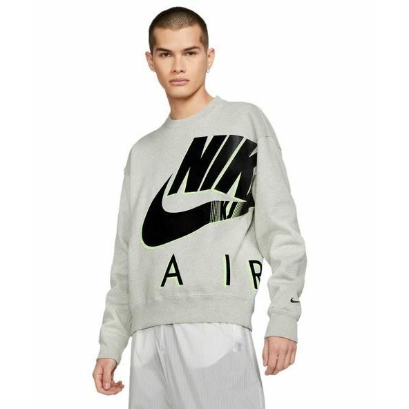 Nike x Kim Jones Fleece Crewneck Sweatshirt Men`s Size 2XL Grey DD0692-050