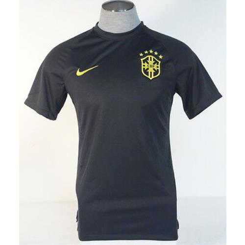Nike Dri Fit Cbf Brazil 3rd Match 2014 Dark Green Jersey Men`s