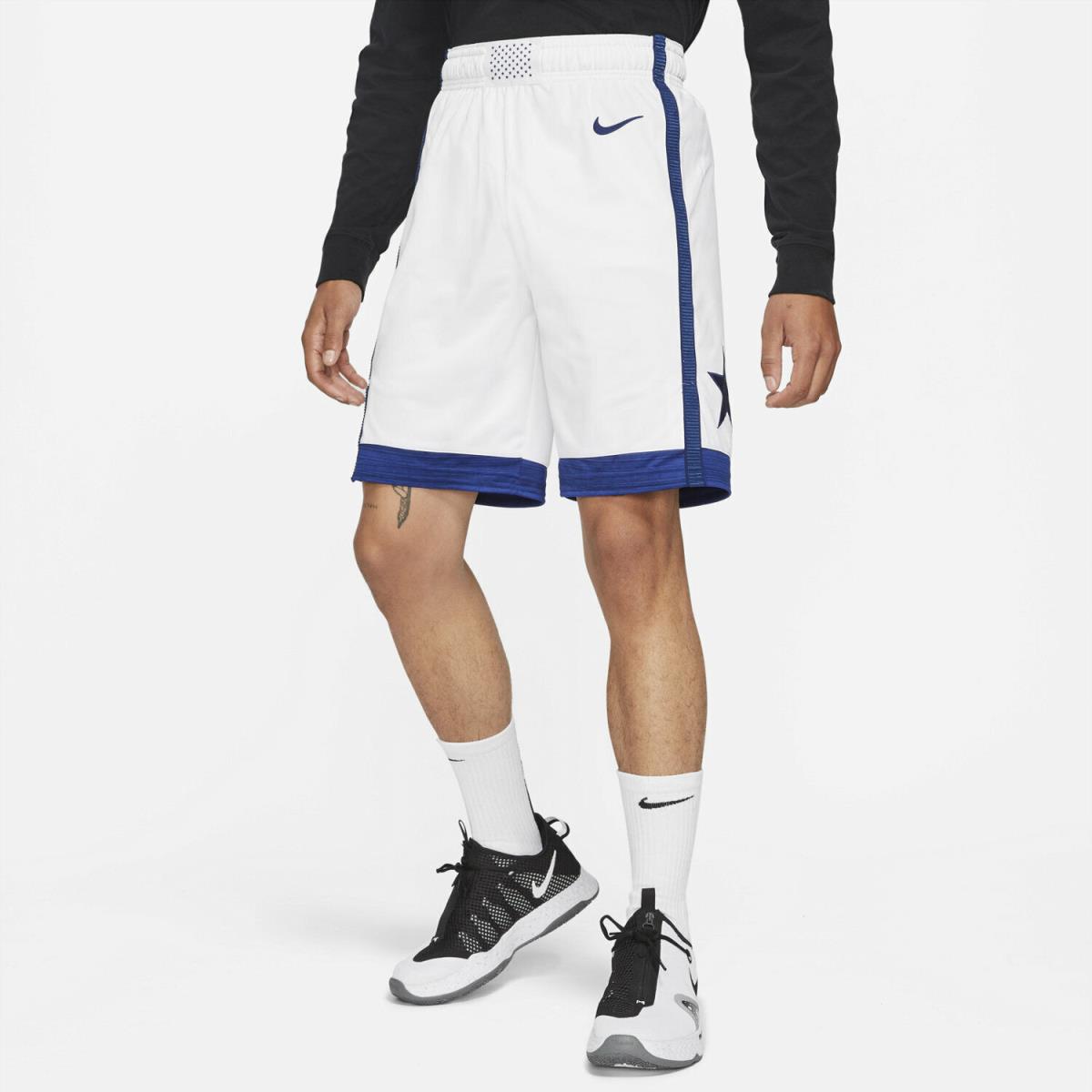 Nike Team Usa 2021 Tokyo Olympics Basketball Shorts CT6627-100 Official Blue OG Regular