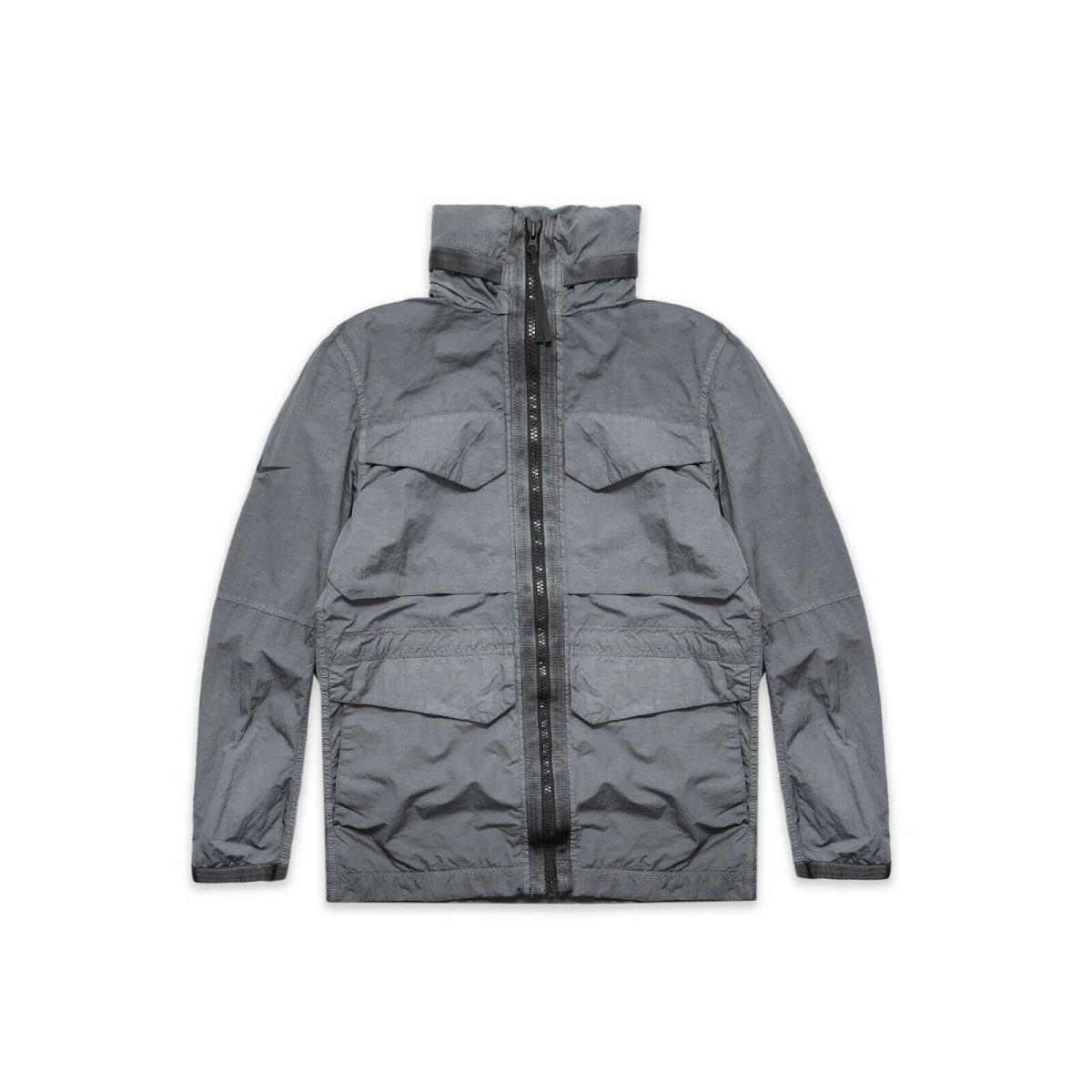Nike Men`s Sportswear Nsw Tech Pack Jacket Dark Grey/black BV4430-021 d