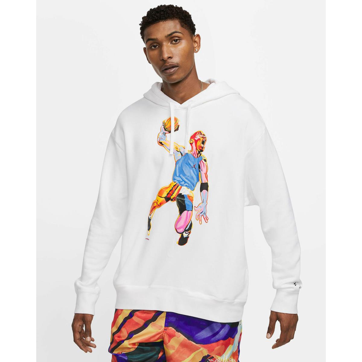 nike colourblock crewneck sweatshirt