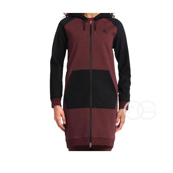 Nike Women Lab Essentials Full Zip Hoodie Jacket Brown Black 848731-254