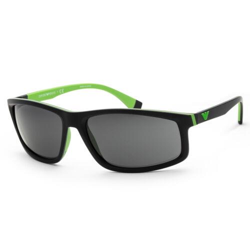 Emporio Armani Men`s EA4144-504287-62 Fashion 62mm Black Sunglasses