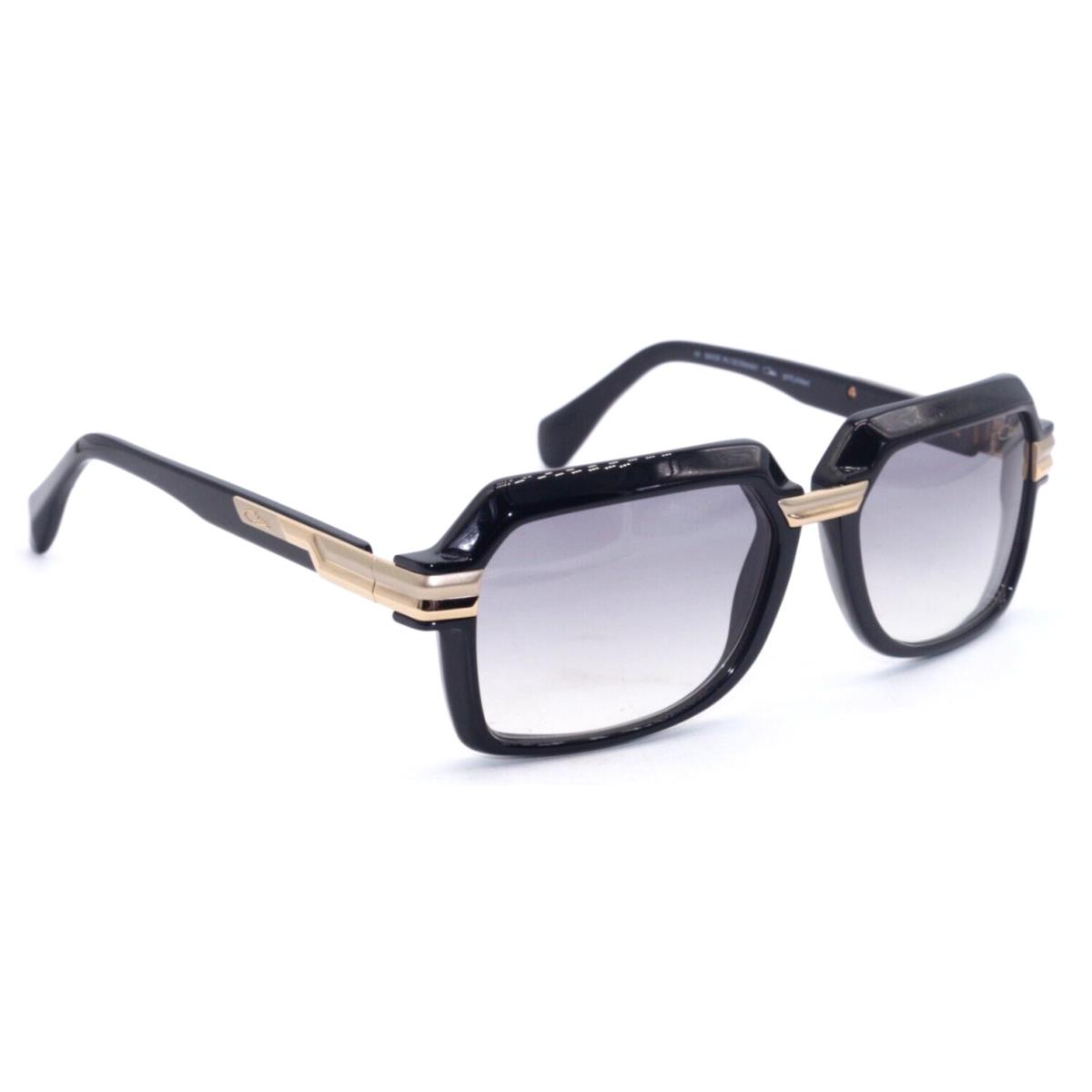 Cazal MOD.8043 COL.001 Black-gold/grey Gradient Lens Sunglasses 56-17