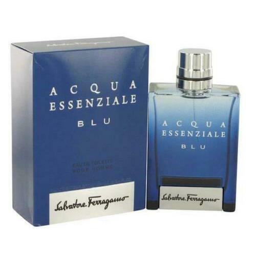 Acqua Essenziale Blu Pour Homme by Salvatore Ferragamo Eau De Toilette 3.4oz