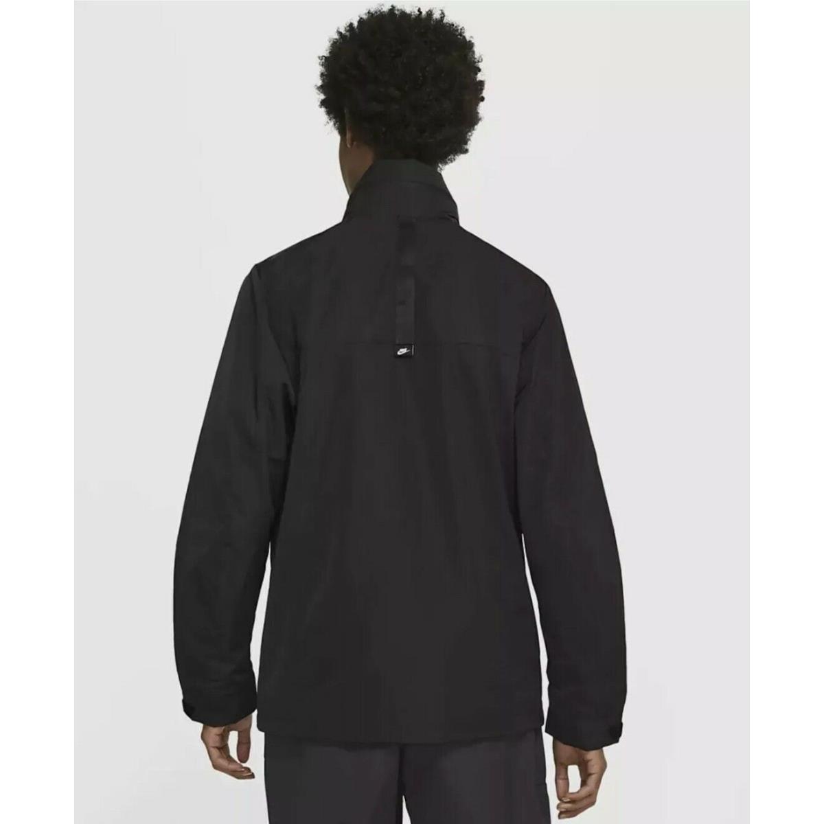 Nike Nsw Premium Essentials M65 Jacket CZ9879 010 Black/black Men`s Size 2XL