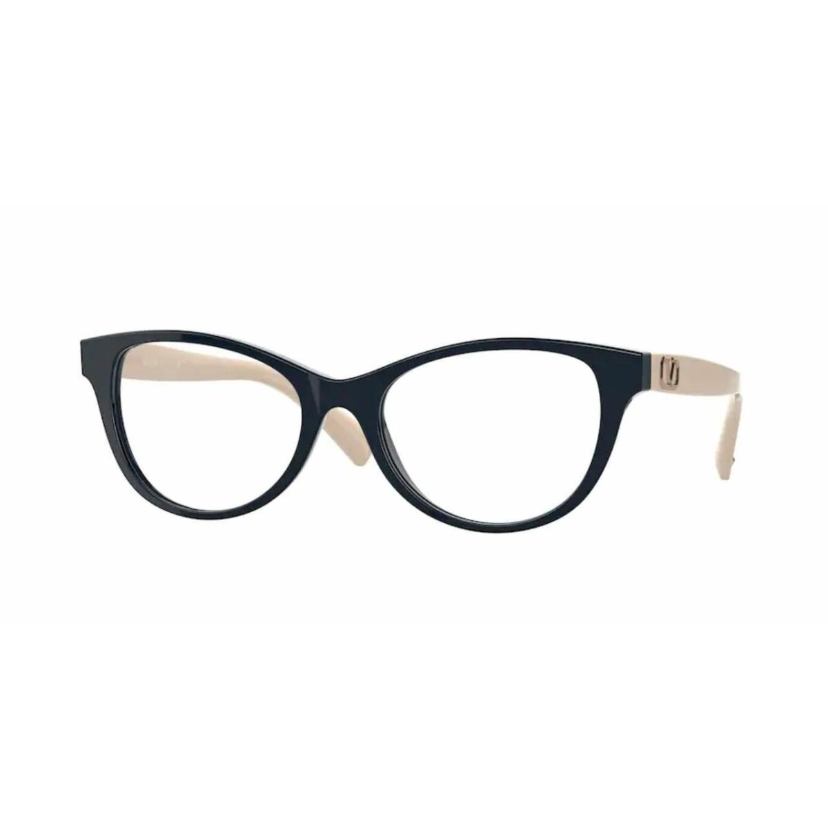 Valentino VA3057 5034 Blue Oval Women`s 53 mm Eyeglasses