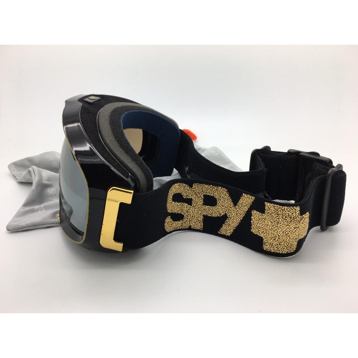 Spy+ Optic Snow Goggles 311018062001 Black-gold Goggle Bronze-silver Mirror Lens