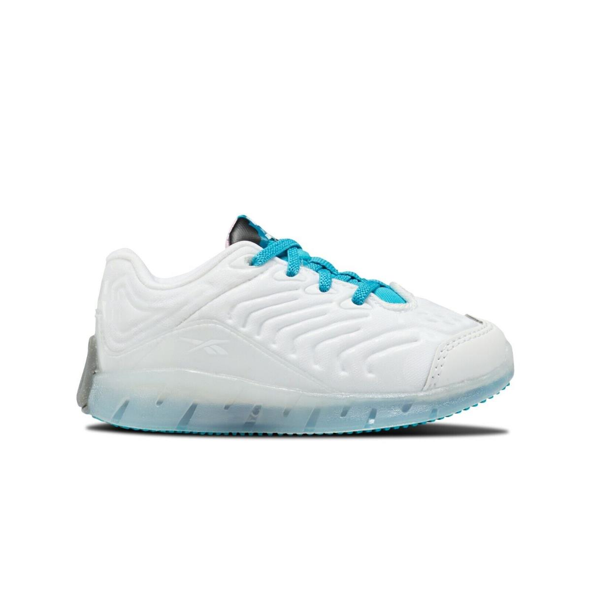 Reebok Ghostbusters Zig Kinetica Infants White/feather Blue Kids Shoes H03296 - white/feather blue