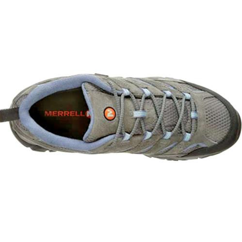 Merrell Womens Moab 2 Granite Hiking Shoes Size 7.5 1812987 Wide - Gray