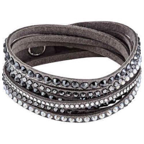 Swarovski Ladies Grey Slake Bracelet