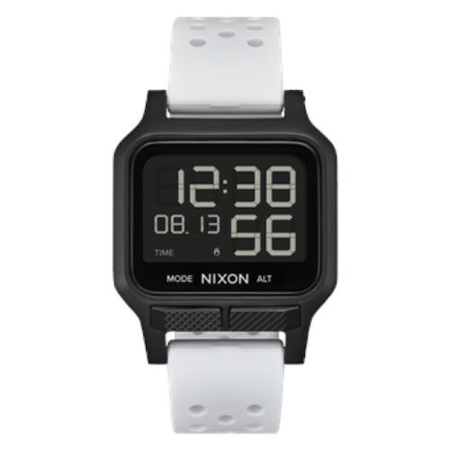 Nixon The Heat Watch 005-Black-White