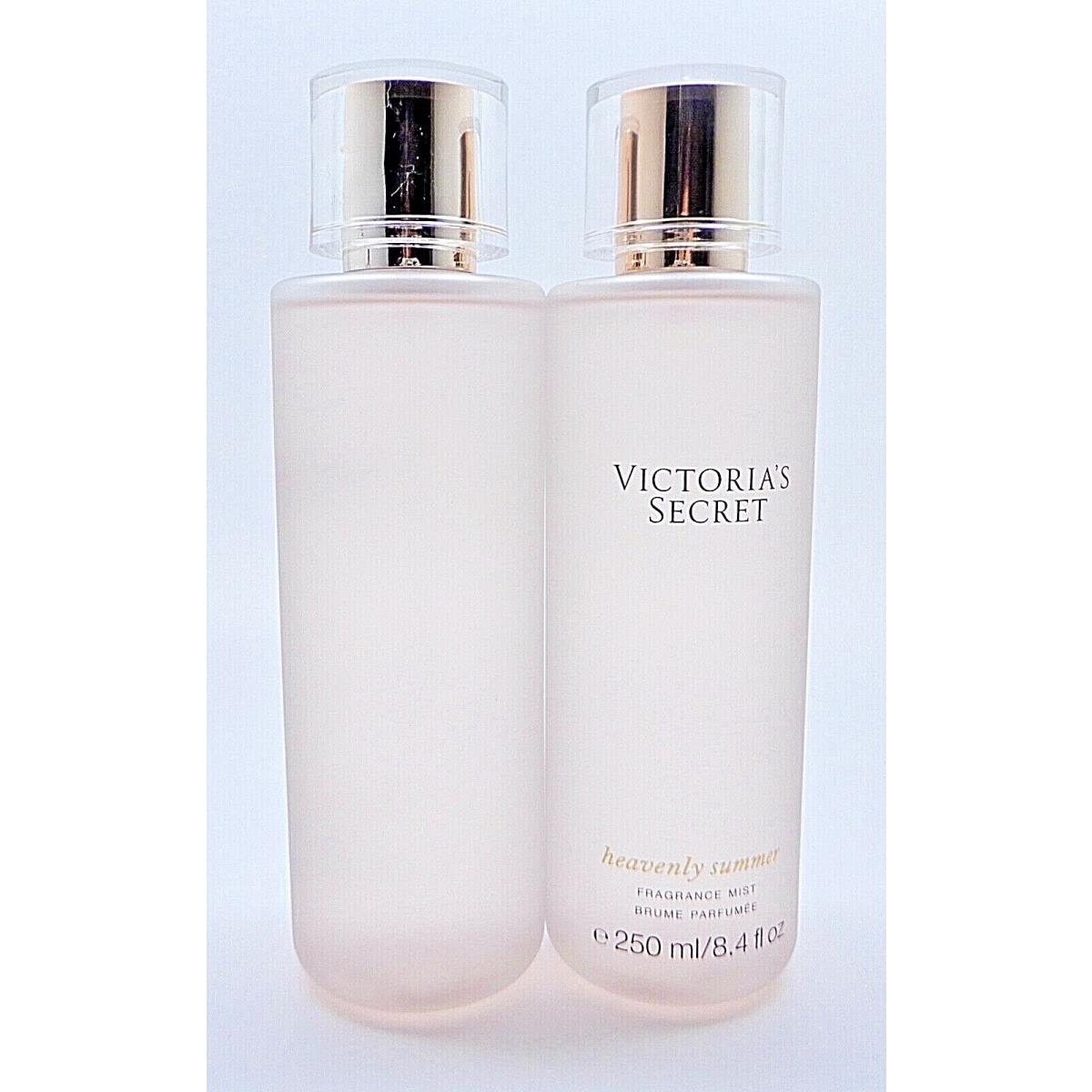 2 Victoria`s Secret Heavenly Summer Fragrance Mist Brume Parfumee 8.4oz / 250ml