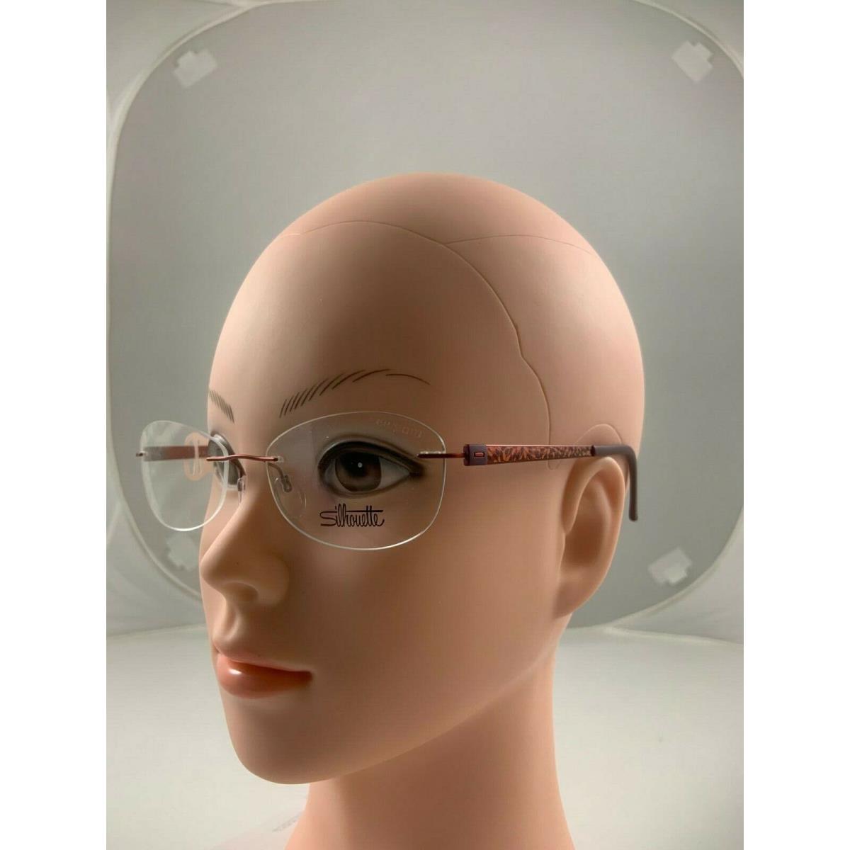 Silhouette Eyeglass Frames 4544 40 6062 55 Rimless Lightweight