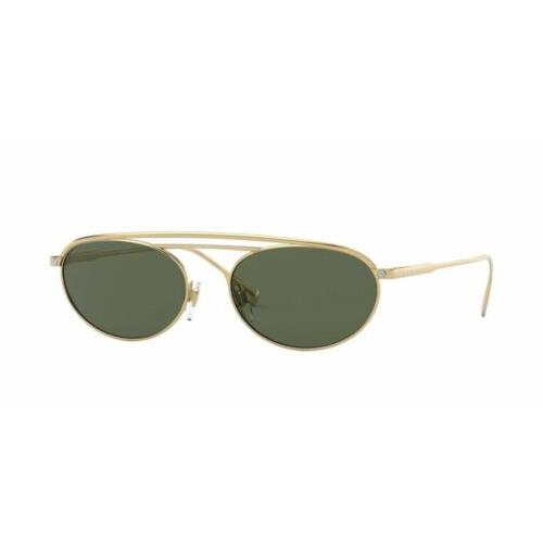 Burberry BE3116 101771 Gold Oval Women`s Sunglasses 54 mm