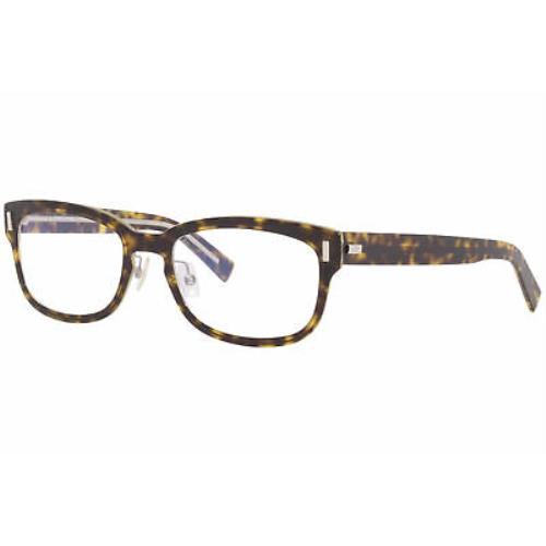 Dior Homme Blacktie2.0-I and Eyeglasses Frame Men`s Crystal/havana Full Rim 53mm