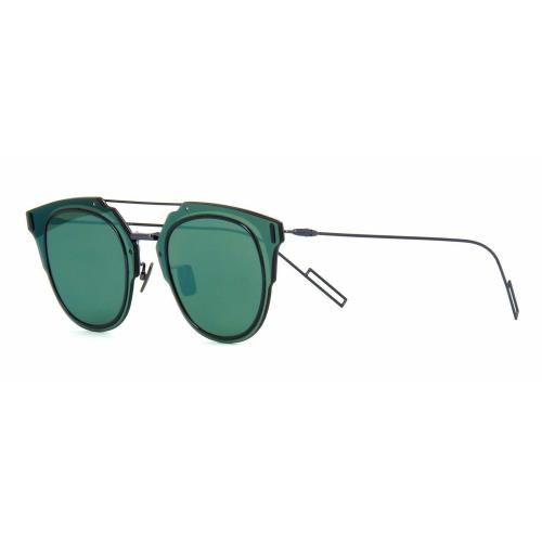 Dior COMPOSIT1.0 0A2J/AF Sunglasses Shiny Blue / Green Mirror Lens