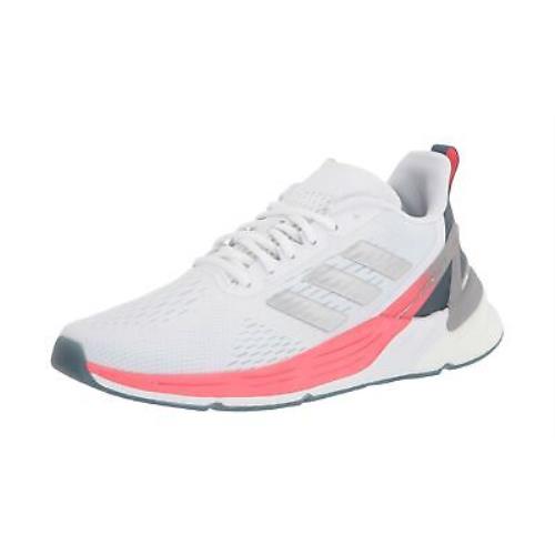 Adidas Women`s Response Super Running Shoe 9.5 White/silver Metallic/blue