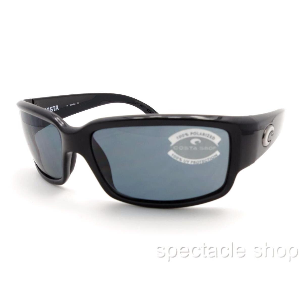 Costa Del Mar Caballito Black Grey 580P Polarized CL11OGP Suns