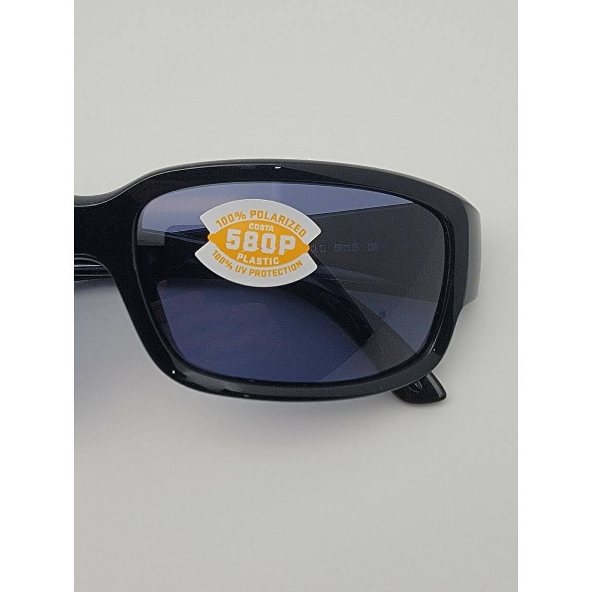 Costa Del Mar sunglasses Caballito - Frame: Black, Lens: Gray 7