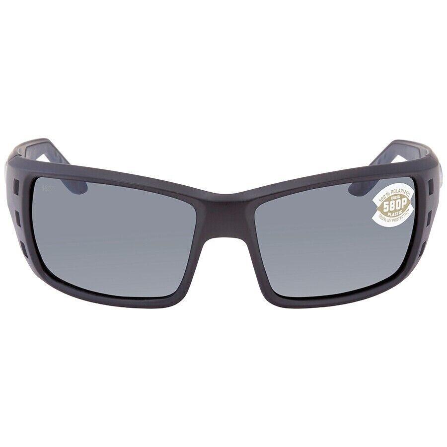 Costa Del Mar PT 11 Ogp Permit Sunglasses Matte Black Polarized Gray 580P