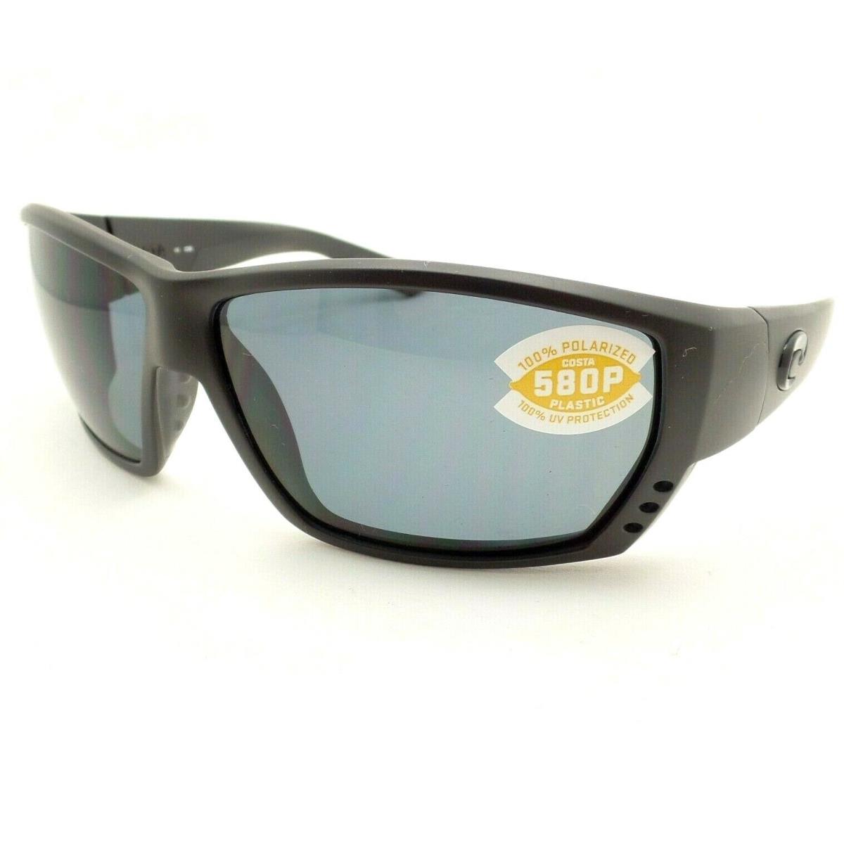 Costa Tuna Alley Blackout Gray Polarized TA01OGP Sunglasses 580P