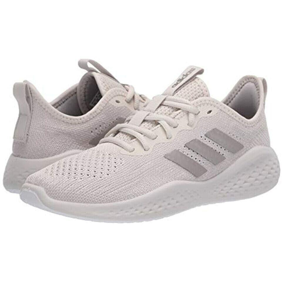 Adidas Womens Fluidflow Womens Fashion Trainer Sneakers EG3674 Grey 8.5 - Gray