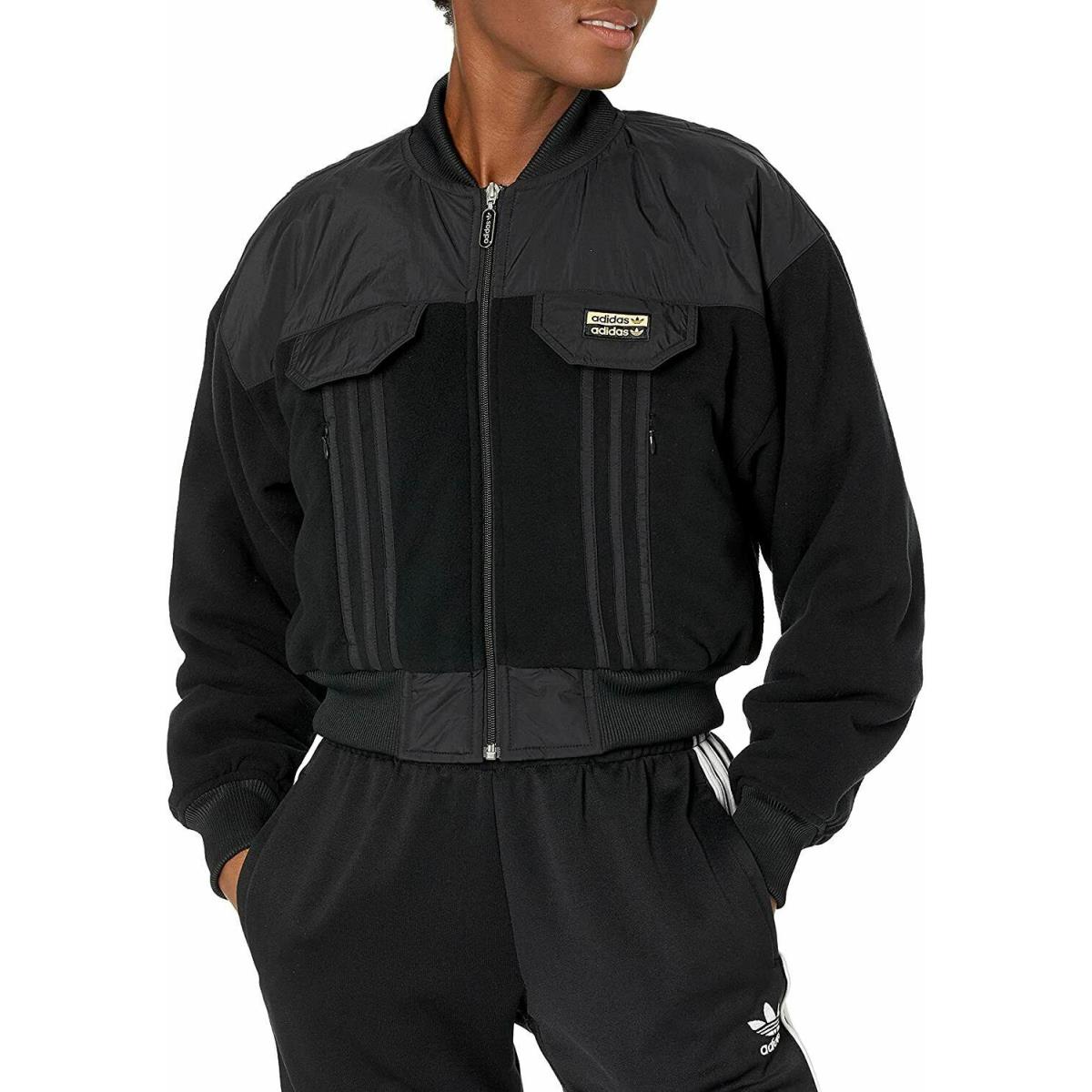 Adidas Originals Bomber Jacket Full Zip GN4244 Women`s Size M
