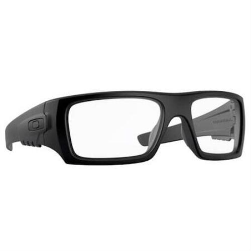 Oakley Oo9253-07 Safety Glasses Det Cord Clear Anti-scratch Lens Plutonite