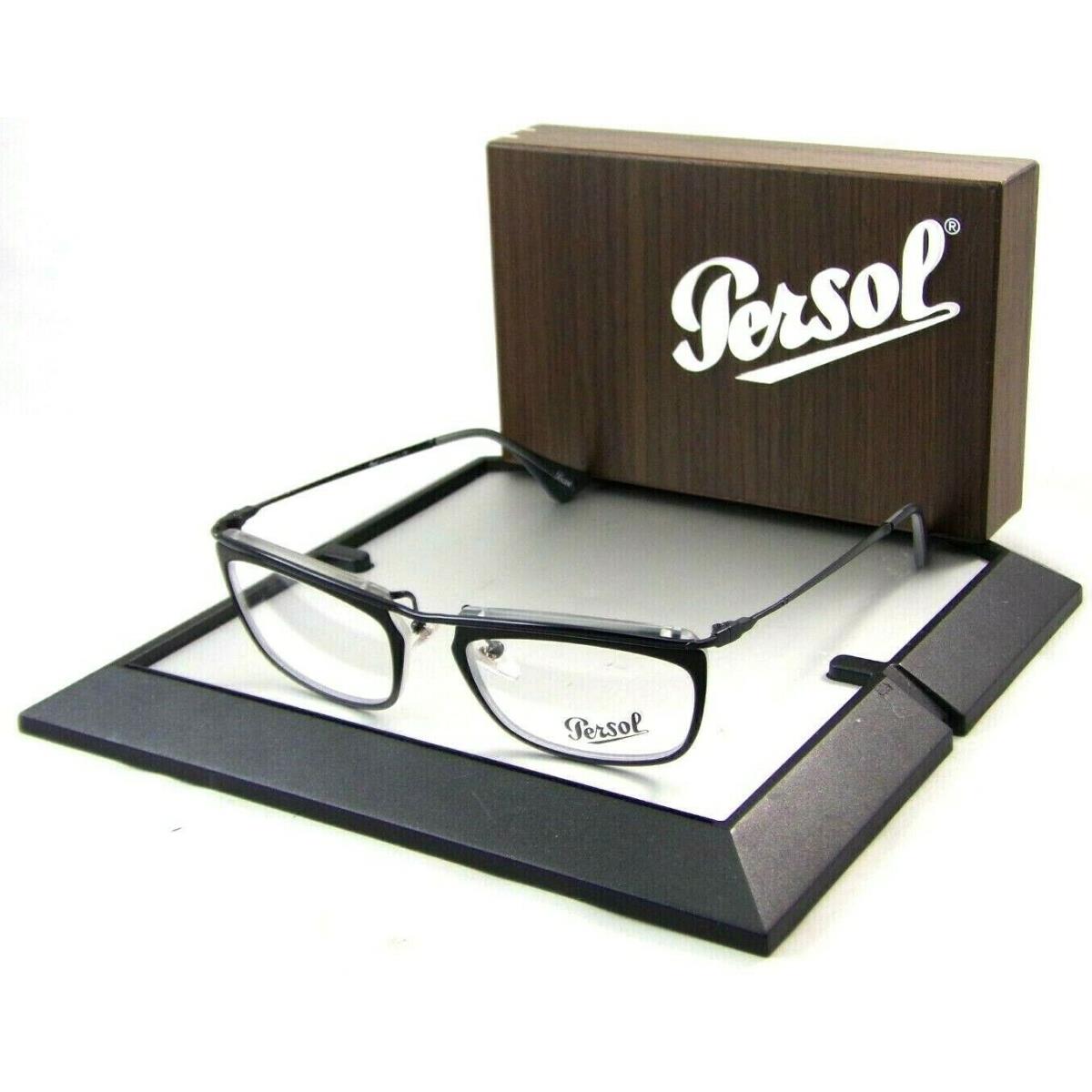 Persol 3083-V 1004 51mm Matte Black Frames Eye Glasses Sunglasses