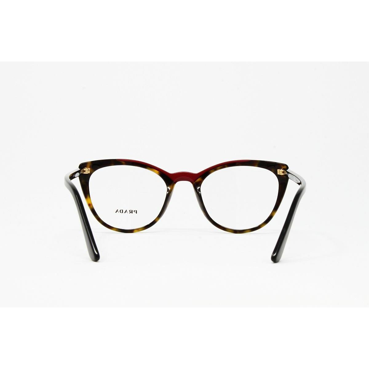 Prada eyeglasses  - Red Havana Frame 2