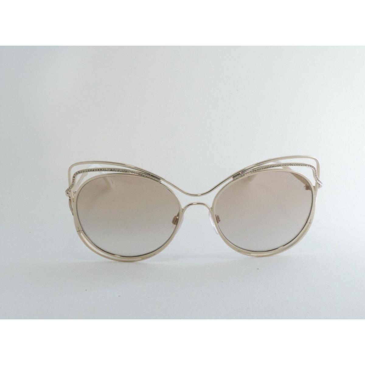 Roberto Cavalli Monteriggioni 1090 Sunglasses 32G Shiny Pale Gold 58-18-130