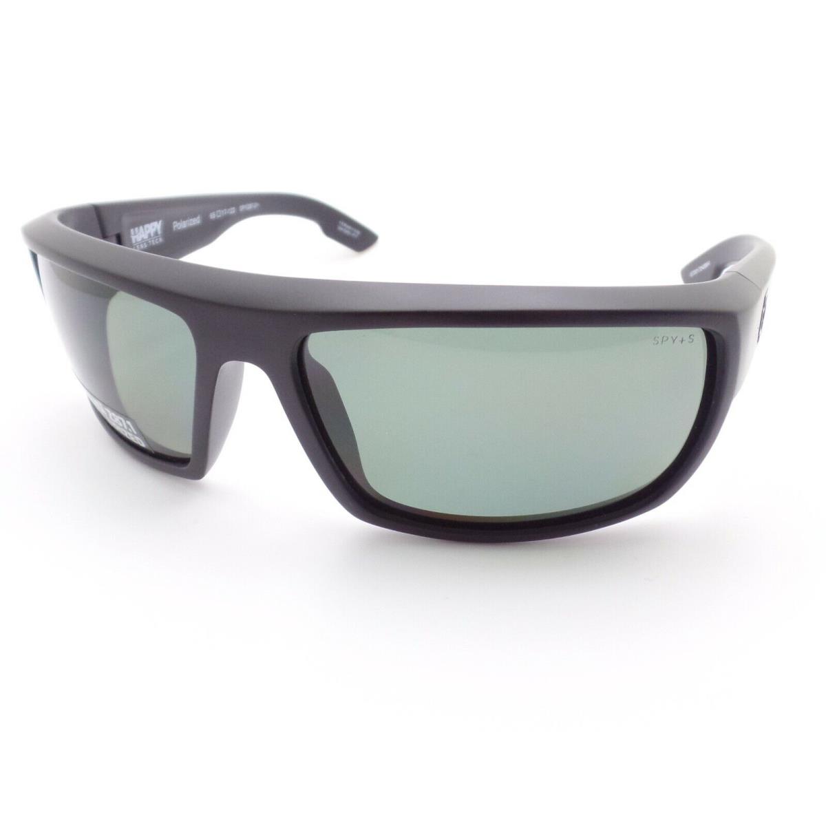 Spy Optics Bounty Ansi RX Matte Black Happy Gray Green Polarized Sunglasses