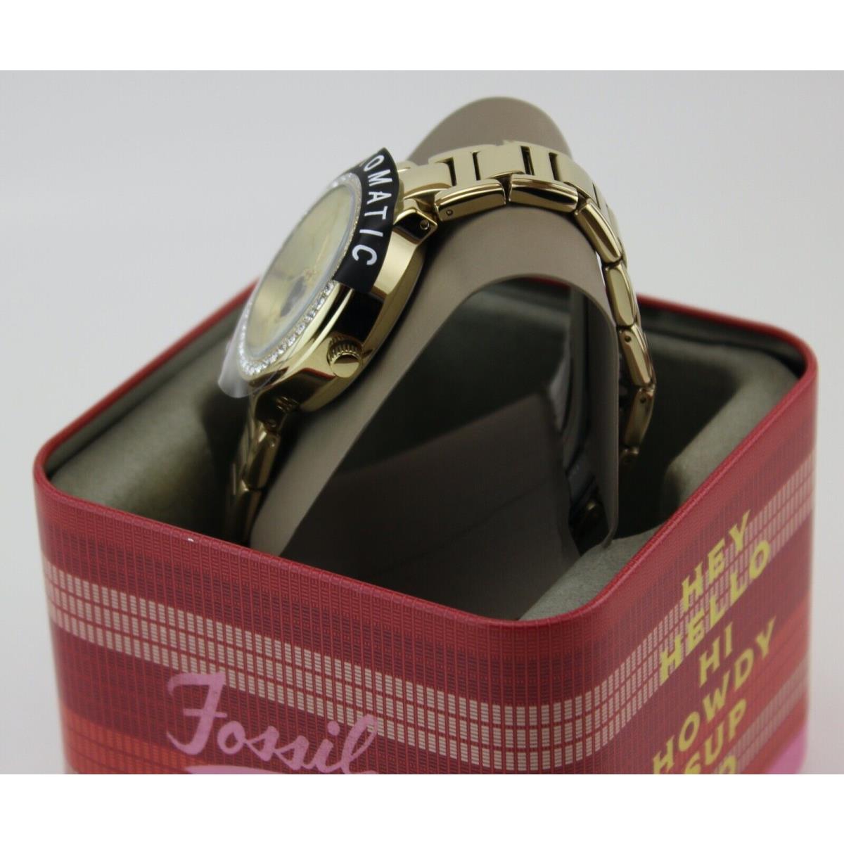 Fossil Weslee Automatic Gold Women`s BQ3724 Watch