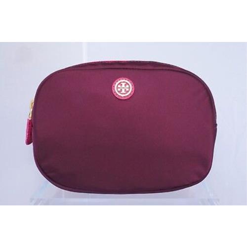 Tory Burch Cosmetic Bag Travel Nylon Double Make Up Case | 888736133069 - Tory  Burch bag cosmetic bag - Purple Exterior, Purple Lining, no Handle/Strap |  Fash Direct