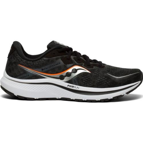 Saucony Omni 20 Men`s Athletic Running Shoes Sneakers - S20681 Black/White